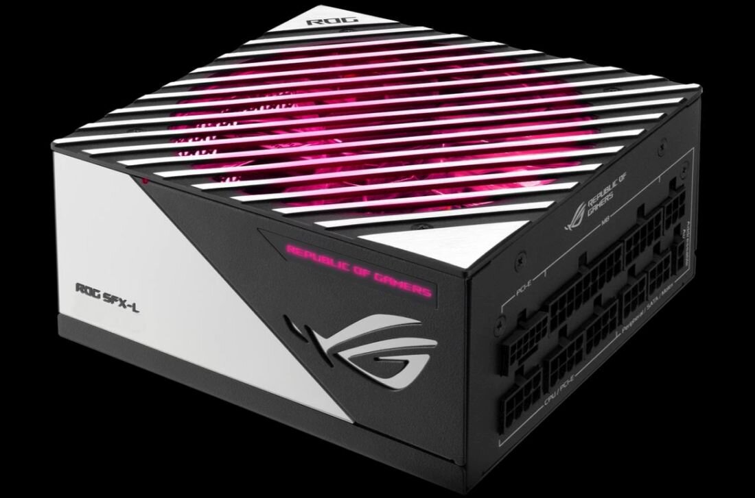 Zasilacz ASUS ROG Loki SFX-L 1200W 80 Plus Titanium - Oświetlenie ARGB z Aura Sync