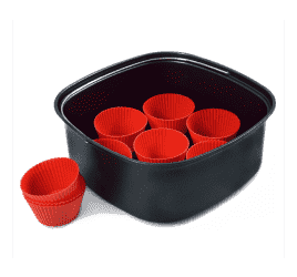 Zestaw do pieczenia z misą 3L i 9 silikonowych foremek HD9956/00 Zestaw do pieczenia z misą 3L i 9 silikonowych foremek HD9956/00