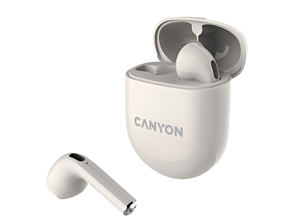 Słuchawki douszne CANYON TWS-6 do 4,5 godziny do 21 godzin do 2 godzin kabla USB-C