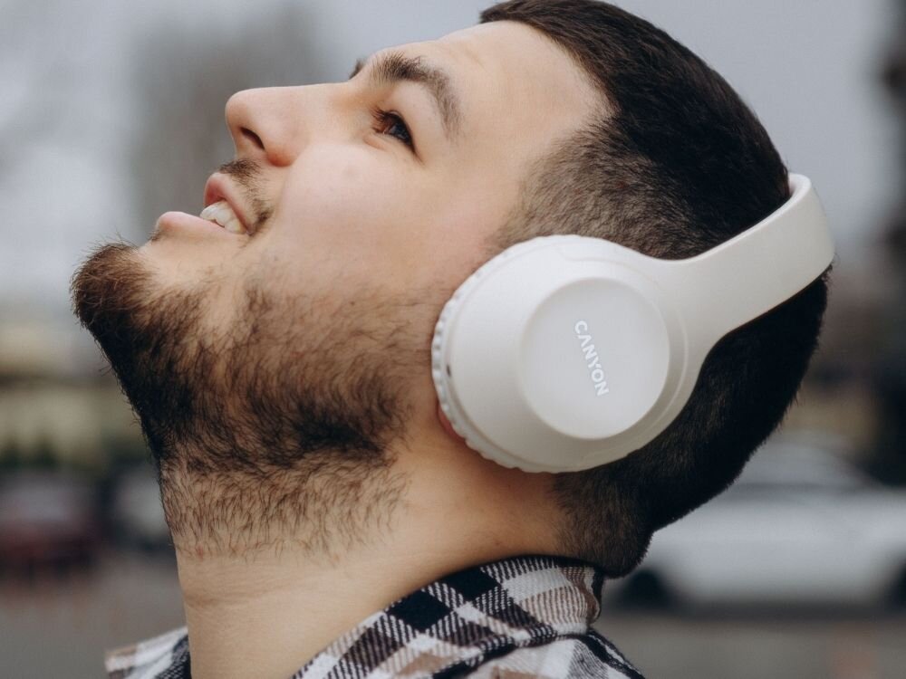 Słuchawki Canyon BTHS-3 design komfort lekkość dźwięk jakość wrażenia słuchowe ergonomia lekkość sport aktywność podróże czas pracy działanie akumulator