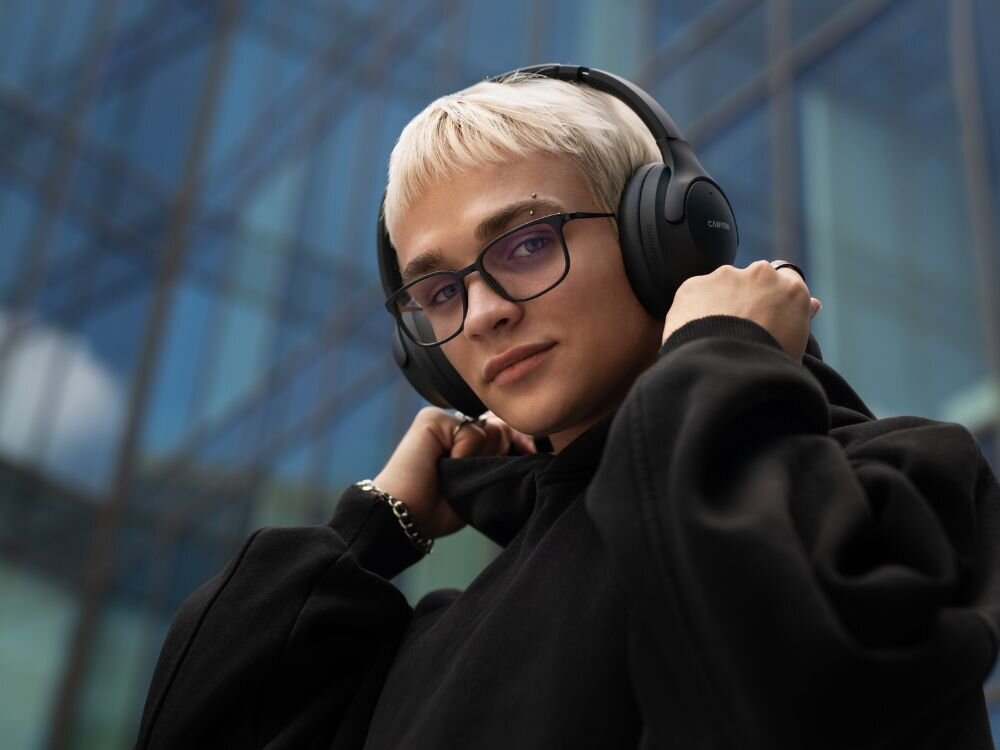 Słuchawki Canyon OnRiff 10 design komfort lekkość dźwięk jakość wrażenia słuchowe ergonomia lekkość sport aktywność podróże czas pracy działanie akumulator