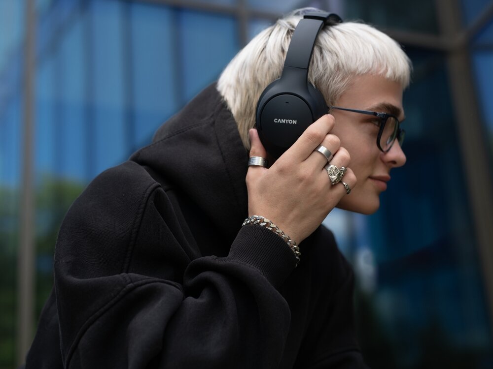 Słuchawki Canyon OnRiff 10 tryb niskie opoznienie minimalizacja opoznien