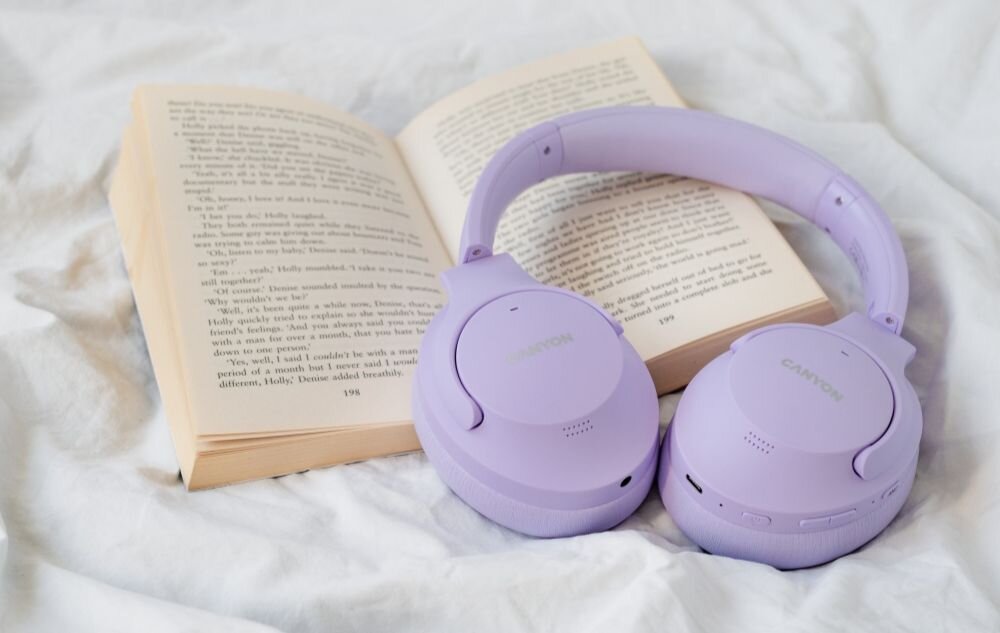 Słuchawki Canyon OnRiff 10 aktywna redukcja szumow anc mikrofony wbudowane