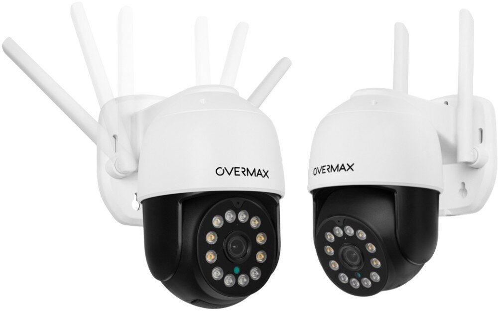 Kamera OVERMAX Camspot 4.95 Biały przeznaczenie łączność Wi-Fi obudowa odporność