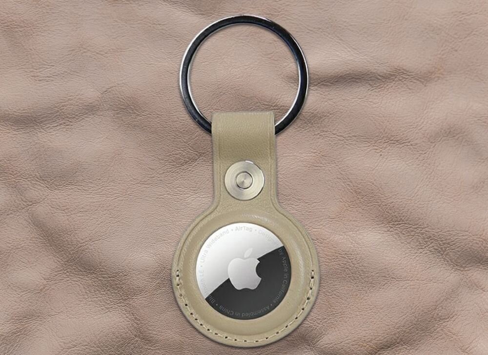 Brelok AUDI Synthetic Leather do Apple AirTag precyzyjna konstrukcja lepsza ochrona zawiasow