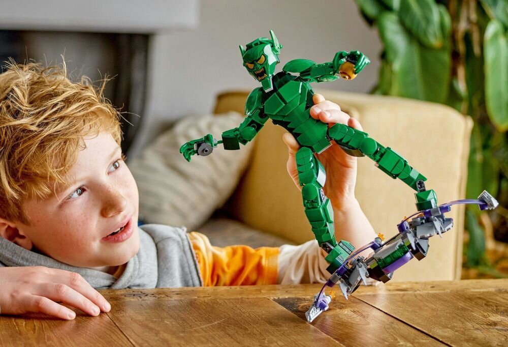 LEGO 76284 Marvel Figurka Zielonego Goblina zabawa
