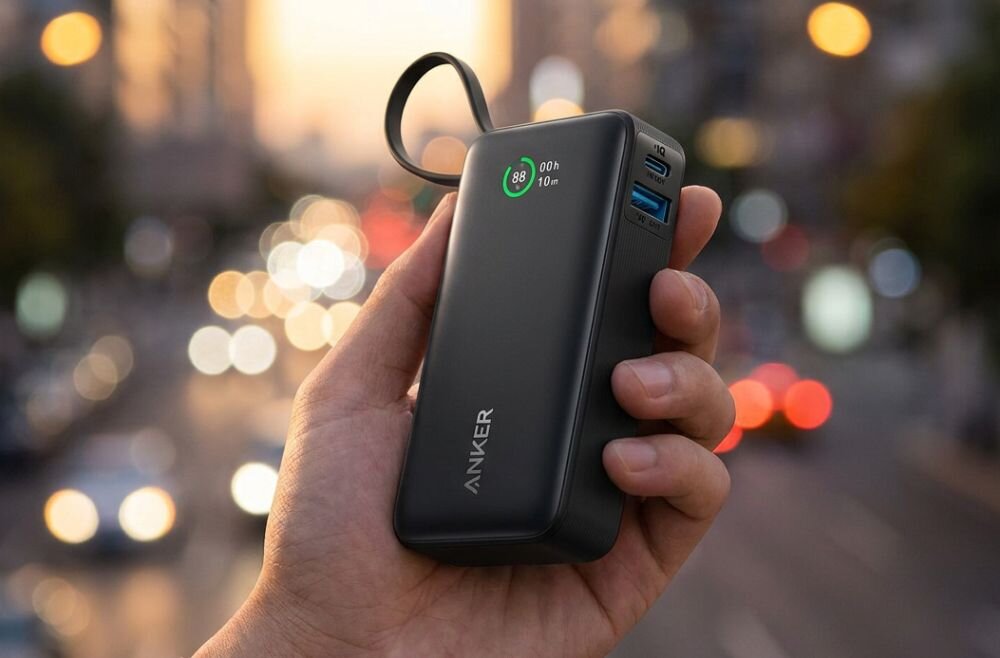Powerbank ANKER Nano A1259G11 10000mAh 30W Czarny.