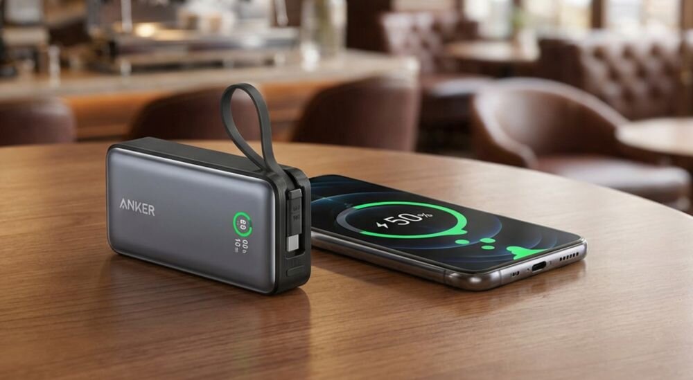 Powerbank ANKER Nano A1259G11 10000mAh 30W Czarny.