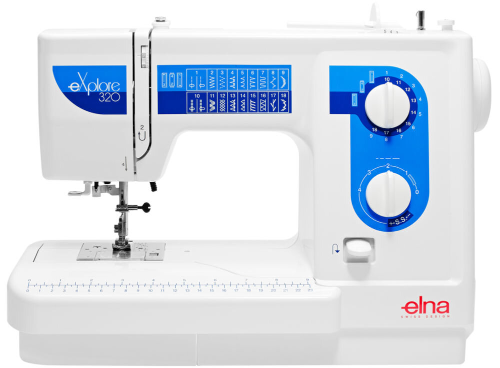 Maszyna do szycia ELNA 320 eXplore precyzja szycia 
