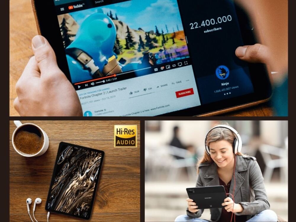 Tablet DOOGEE T30 Ultra ekran bateria aparat procesor ram pamięć pojemność rozdzielczość zdjęcia filmy opis dane cechy blokady system łączność wifi bluetooth obudowa szkło odporność porty muzyka transfer sieć przekątna matryca waga czujniki oled amoled ips