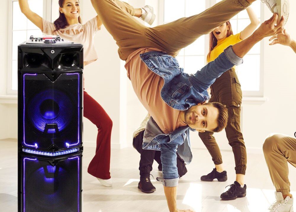 Power audio MANTA Minos SPK1201X500D (2 Głośniki) - moc basów