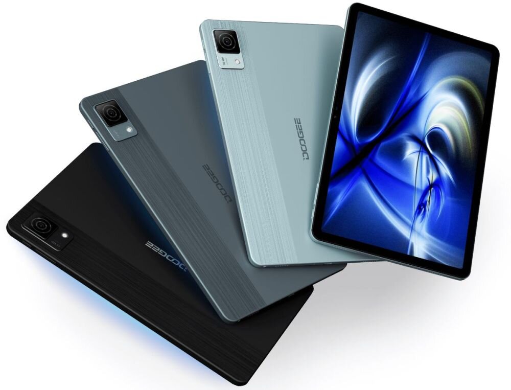 Tablet DOOGEE T30 Ultra    ekran bateria aparat procesor ram pamięć pojemność rozdzielczość zdjęcia filmy opis dane cechy blokady system łączność wifi bluetooth obudowa szkło odporność porty muzyka transfer sieć przekątna matryca waga czujniki oled amoled ips