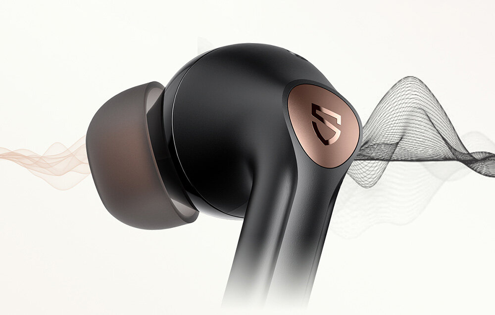 Słuchawki dokanałowe SOUNDPEATS Air 4 Pro anc hybrydowa redukcja 