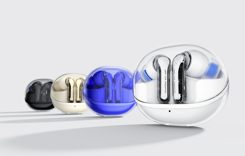 Słuchawki dokanałowe SOUNDPEATS Clear ladowanie szybkie ladowanie bluetooth