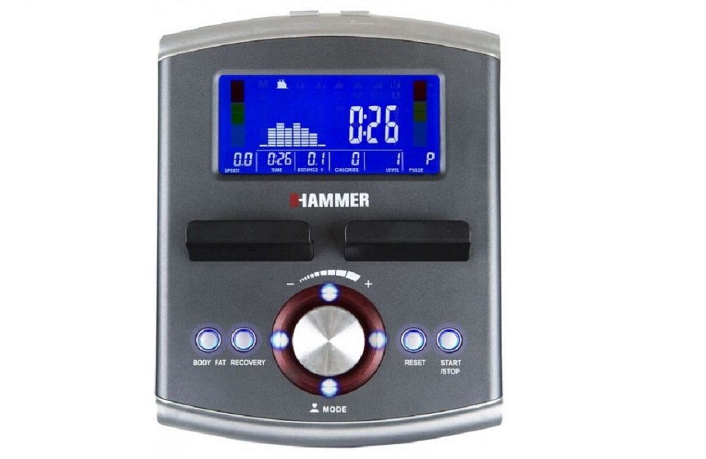 Orbitrek elektromagnetyczny HAMMER Cross Motion BT Komputer pod kontrolą