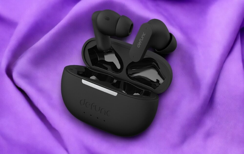 Słuchawki dokanałowe DEFUNC True ANC styl komfort muzyka dzwiek