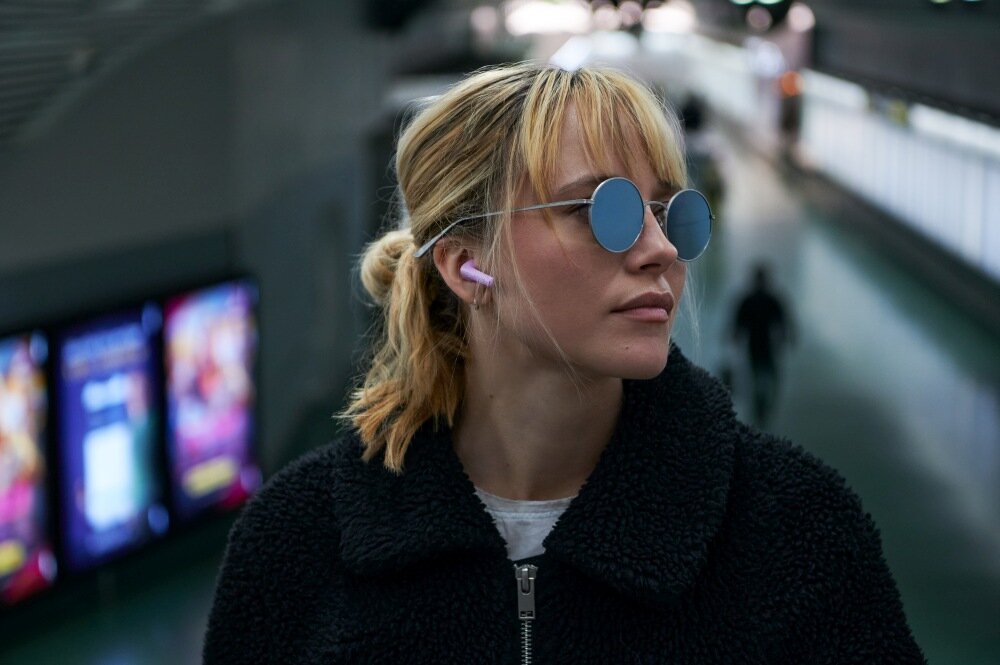 Słuchawki dokanałowe DEFUNC True Lite jakosc dzwiek technologia muzyka bluetooth pasmo przenoszenia 