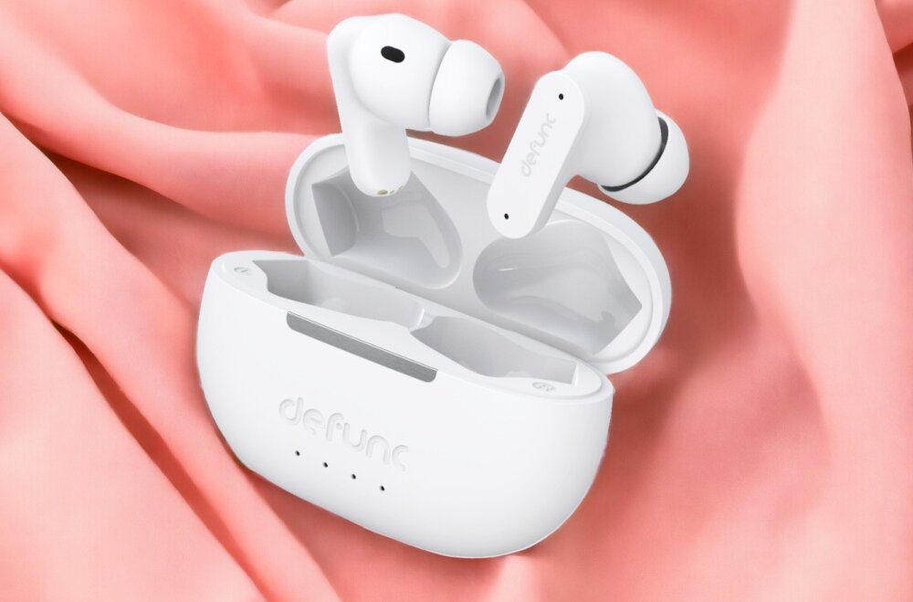 Słuchawki dokanałowe DEFUNC True ANC styl komfort muzyka dzwiek