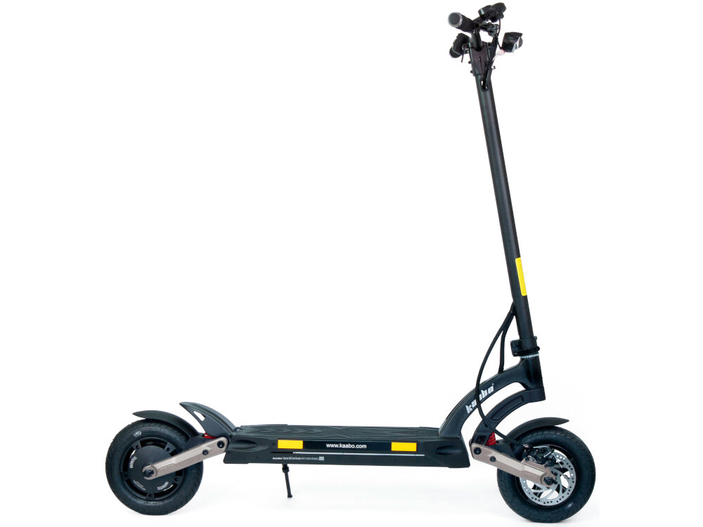 Hulajnoga elektryczna KAABO Mantis 10 Eco 800 Srebrny przyjazna dla srodowiska nie pozostawia sladu weglowego system KERS odzyskiwanie energii kinetycznej podczas hamowania bateria starcza na dluzej zasieg sie zwiekszy