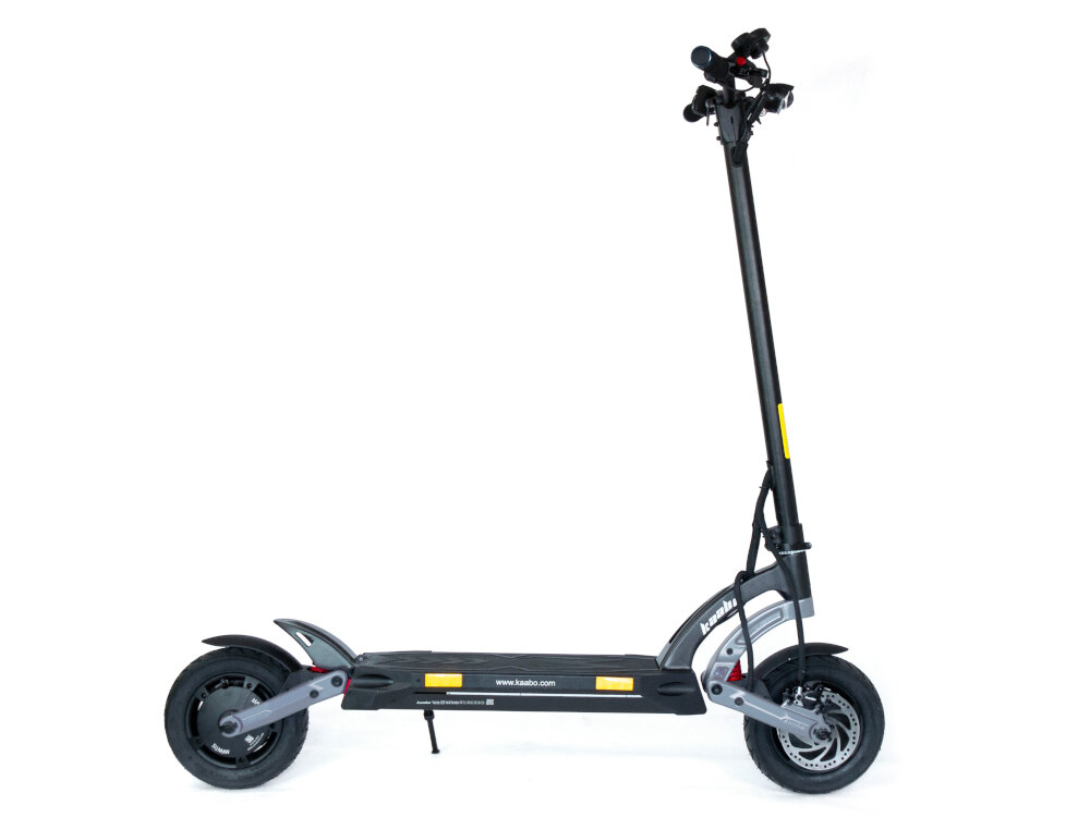 Hulajnoga elektryczna KAABO Mantis 10 Pro Srebrny stylowa plynna jazda niezawodna jakosc wysoka wydajnosc wysokiej jakosci podzespoly w czterech wersjach kolorystycznych