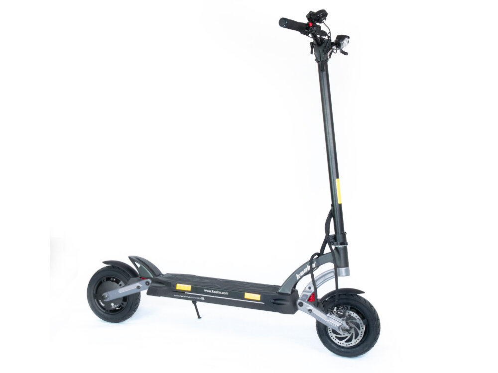 Hulajnoga elektryczna KAABO Mantis 10 Pro Srebrny sygnal dzwiekowy tempomat ustawienie i utrzymanie stalej predkosci pojazdu zwiekszenie bezpieczenstwa na drodze oszczednosc energii