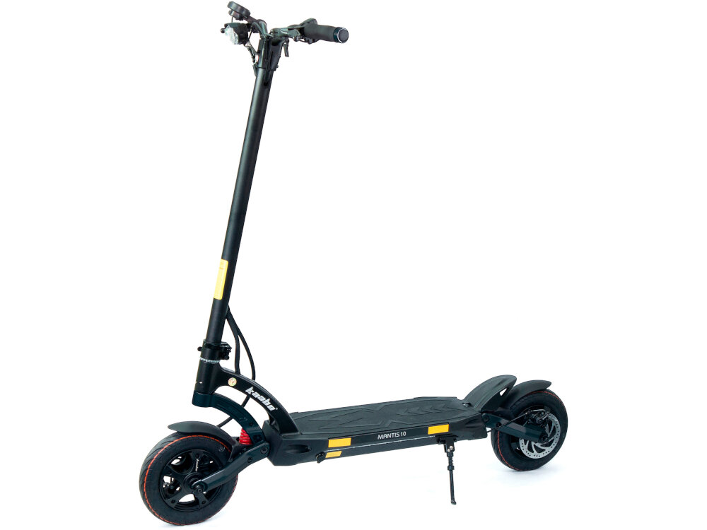 Hulajnoga elektryczna KAABO Mantis 10 Eco 800 Czarny sygnal dzwiekowy komunikacja z innymi uzytkownikami ruchu tempomat uzstaiwnie i utrzymanie stalej predkosci pojazdu wieksze bezpieczenstwo oszczednosc energii