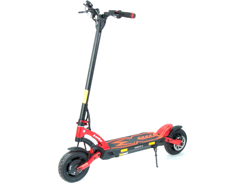 Hulajnoga elektryczna KAABO Mantis 10 Pro Czerwony stylowa plynna jazda niezawodna jakosc wysoka wydajnosc wysokiej jakosci podzespoly w czterech wersjach kolorystycznych
