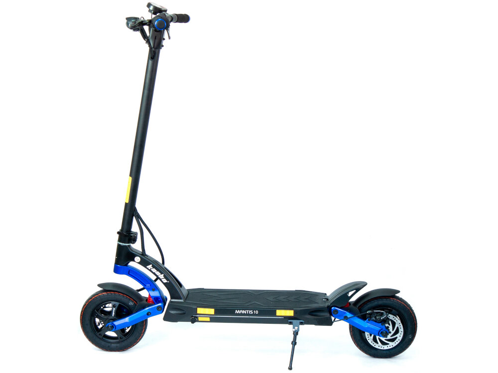 Hulajnoga elektryczna KAABO Mantis 10 Eco 800 Niebieski stylowa plynna jazda niezawodna jakosc wydoka wydajnosc wysokiej jakosci podzespoly szybka bezpieczna cztery wersje kolorystyczne