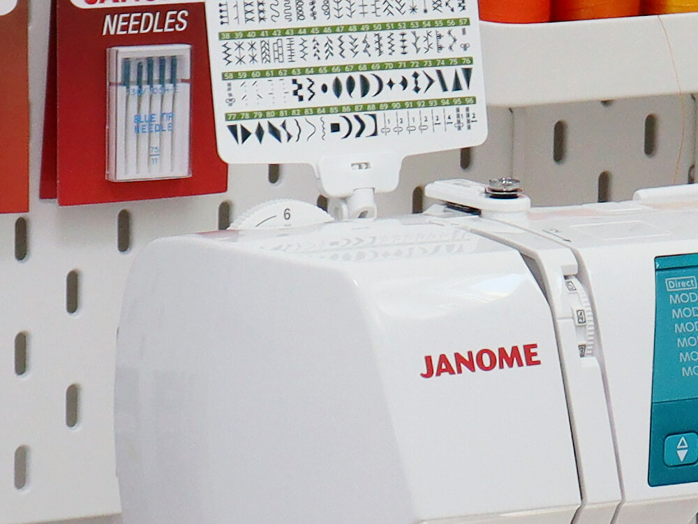 Maszyna do szycia JANOME 5270QDC 6 stopniowa regulacja docisku stopki, 7 stopniowt dolny transport, łatwe szycie, do różnego rodzaju materiałów
