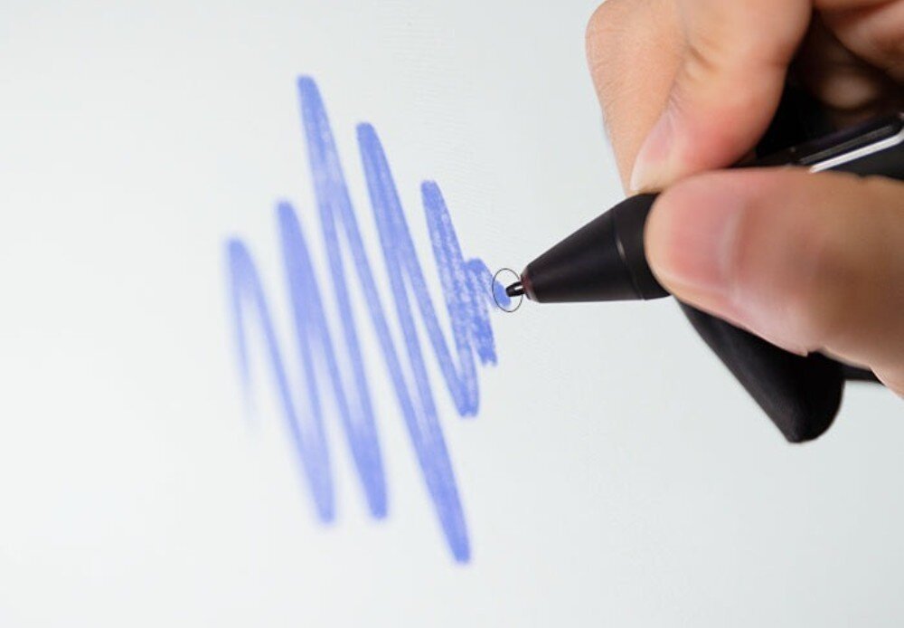 Tablet graficzny 21.5 HUION Kamvas RDS-220 pióro dokładność nachylenie