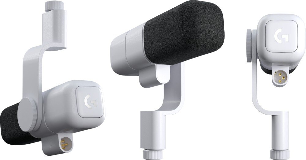 Mikrofon LOGITECH Yeti Studio Biały mocowanie gwint uchwyt