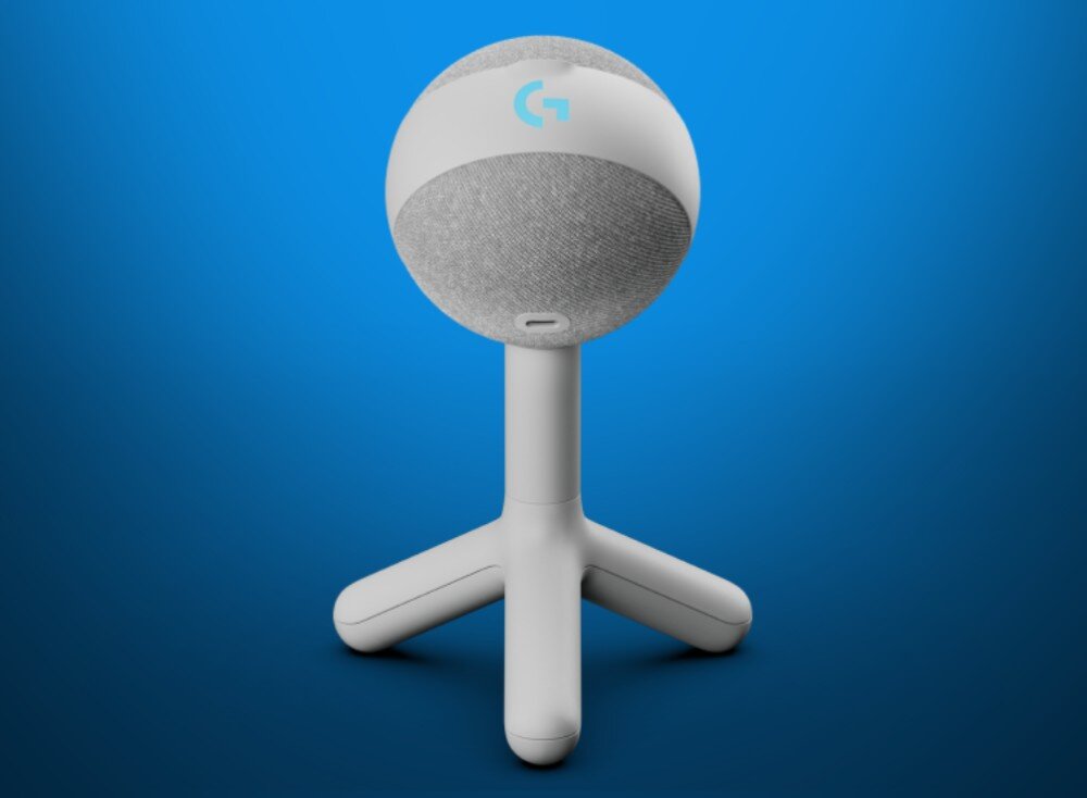 Mikrofon LOGITECH Yeti Orb Biały charakterystyka dźwięk efekty