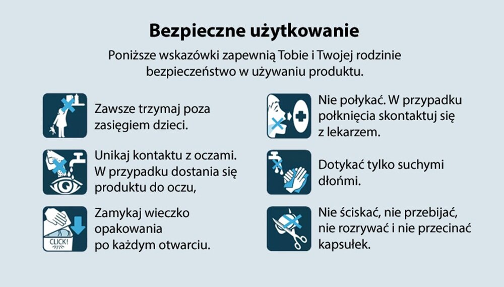 Proszek do prania PERSIL Deep Clean Color 2.75 kg bezpieczne przechowywanie, poza zasięgiem dzieci