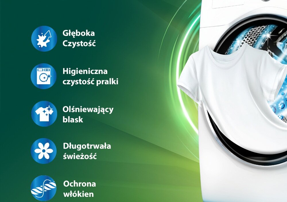Proszek do prania PERSIL Deep Clean 4.4 kg do kolorowych tkanin technologia Deep Clean, zwalczanie nieprzyjemnych zapachów, czysta i świeża pralka, promienny wygląd kolorów, skuteczność w niskiej temperaturze
