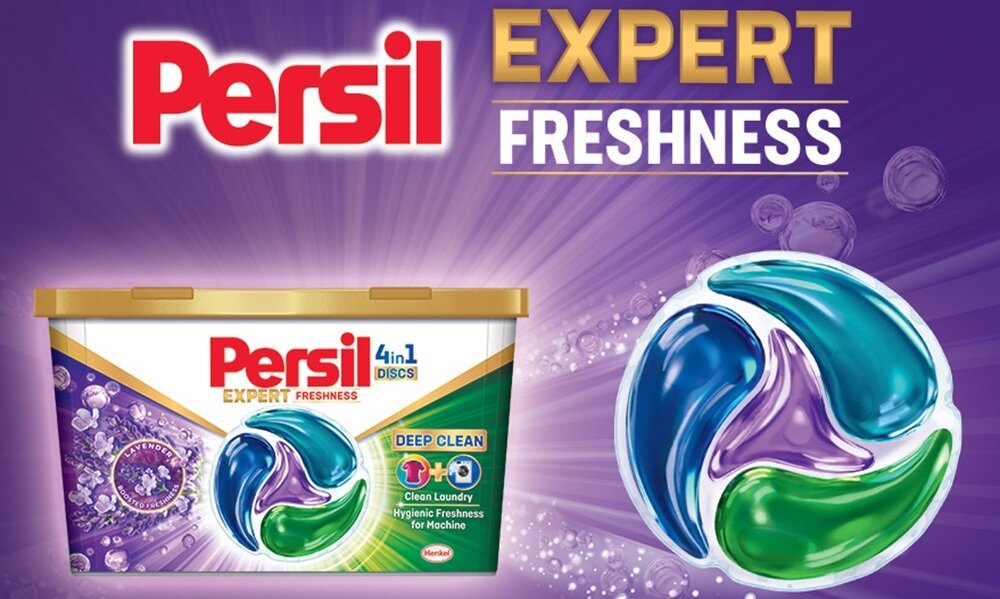 Proszek do prania PERSIL Deep Clean Expert Freshness by Silan 1.485 kg wzmocniona kompozycja zapachowa, dłuższa świeżość ubrań, przyjemne pranie