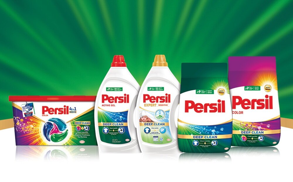 Żel do prania PERSIL Deep Clean Expert Sensitive 1350 ml do białych tkanin głęboka czystośc tkanin, formuła Deep Clean, do trudnych zabrudzeń, świeżość i blask