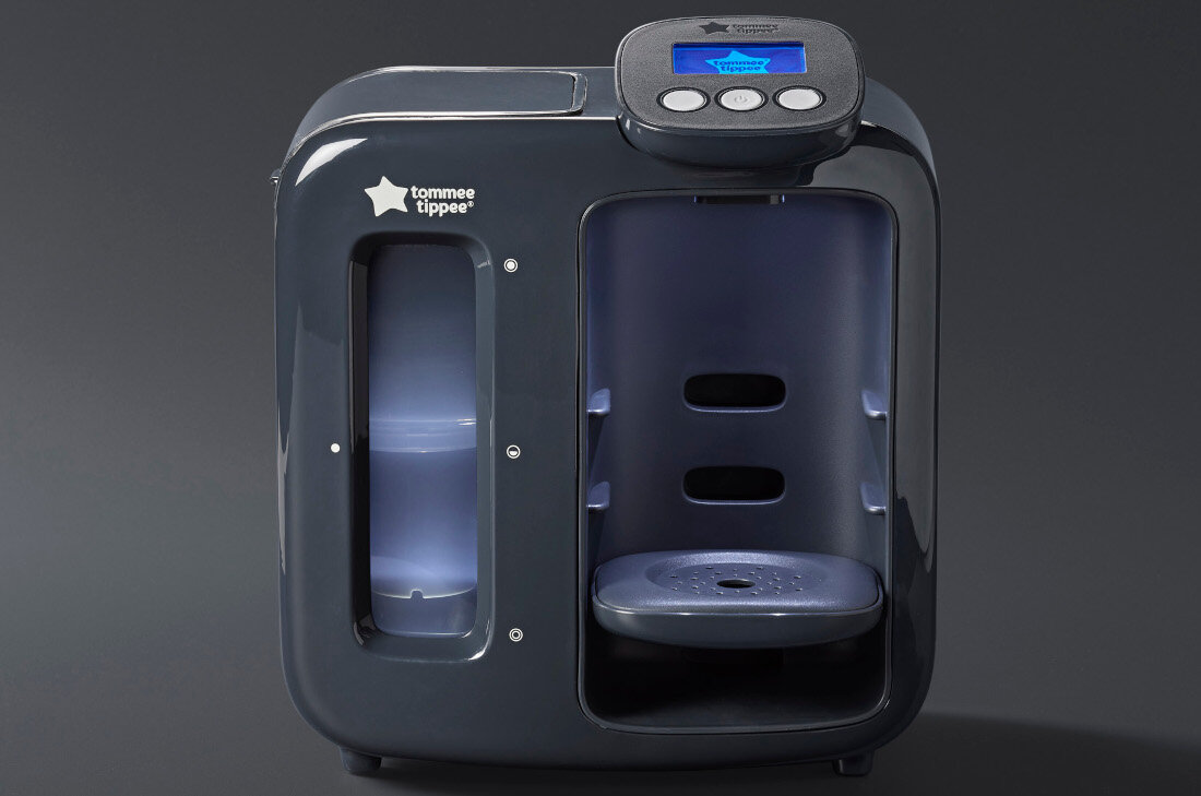 Ekspres do mleka TOMMEE TIPPEE Perfect Prep Day & Night Filtr chroniący zdrowie membrana antybakteryjna oczyszcza wodę z drobnoustrojów i zanieczyszczeń posiłek przygotowywanie higiena