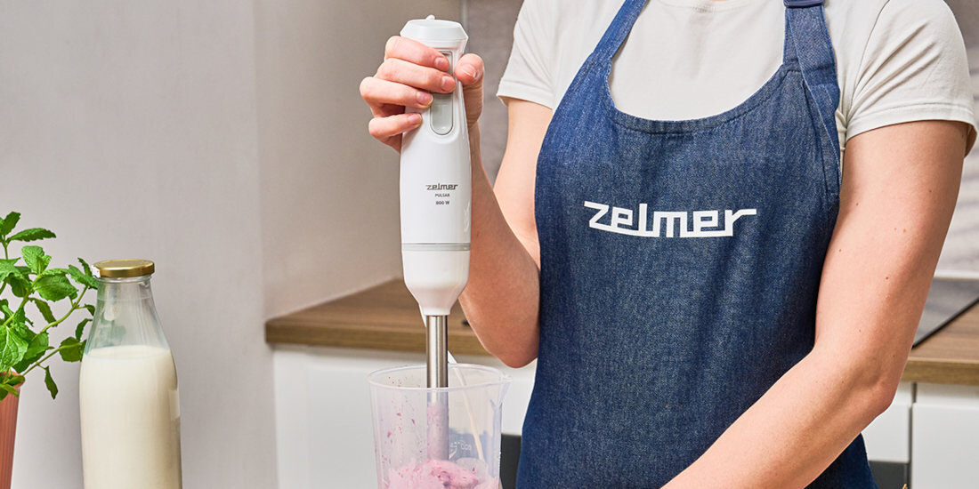 Blender ZELMER Pulsar Deluxe Max ZHB4563S Ergonomiczny kształt uchwyt obudowa