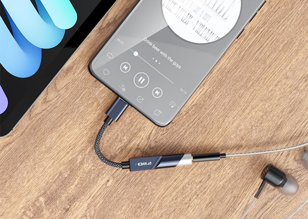 Wzmacniacz słuchawkowy FIIO KA11 - wzmacniacz podpiety pod smartfona, miedz, kabel, odpornosc