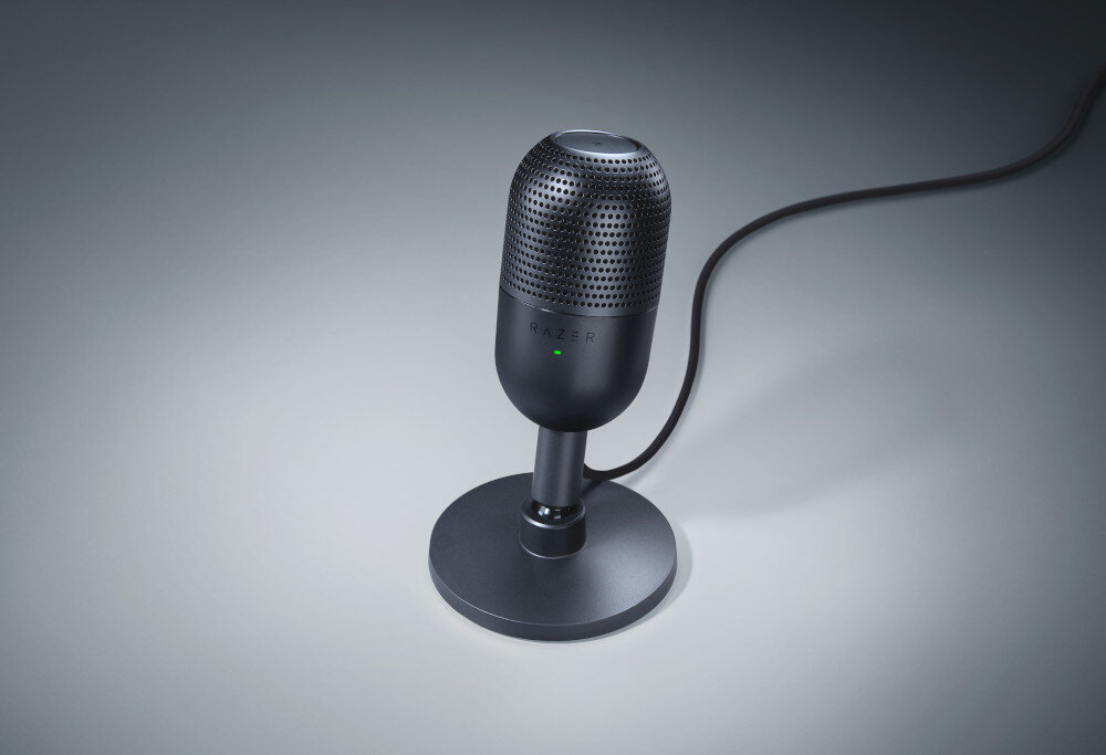 Mikrofon RAZER Seiren V3 Mini odchylając statyw w dowolnym kierunku dopasować inny rodzaj statywu