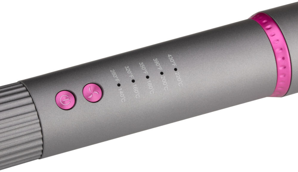 Prostownico-lokówka KESSNER Innovation Air Flow K-245 ceramiczno-tytanowe płytki powłoka turmalinowa równomierne rozprowadzenie ciepła pełna kobtrola nad temperaturą regulowany przycik dostosowanie temperatury od 140 do 220 stopni automatyczne wyłączenie po 30 minutach zwiększone bezpieczeństwo
