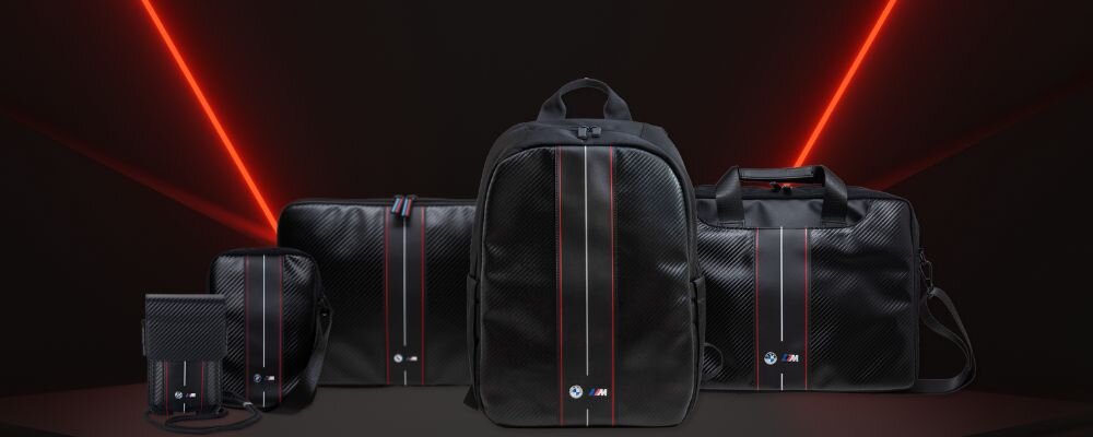 Etui na laptopa BMW Carbon laptop warunki atmosferyczne pasy