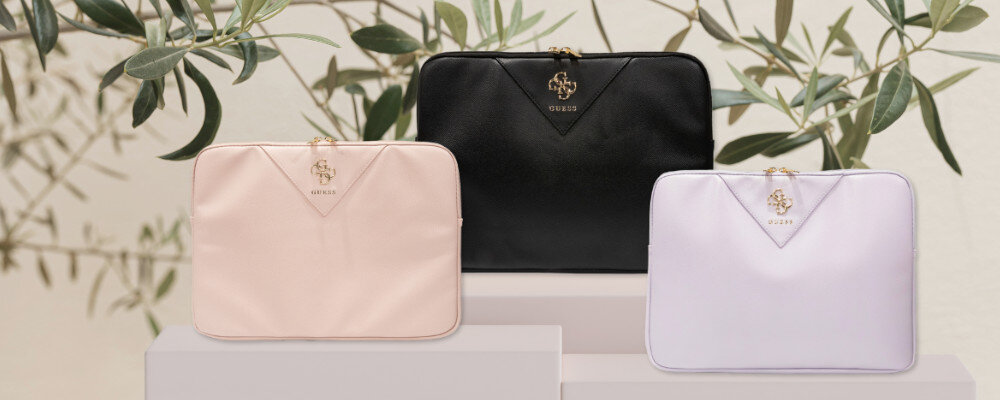 Etui na laptopa GUESS Triangle 4G elegancja styl ochrona laptop