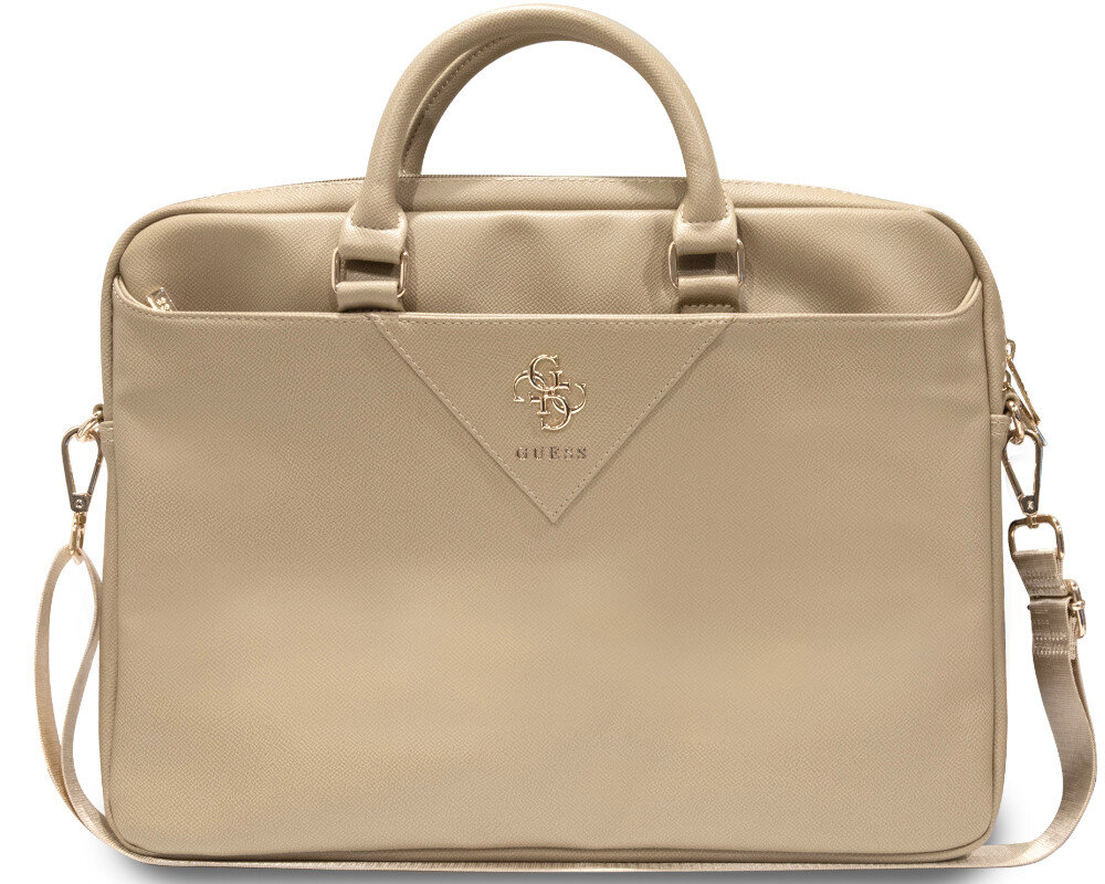 Torba na laptopa GUESS Triangle 4G elegancja styl ochrona laptop zamek podroze