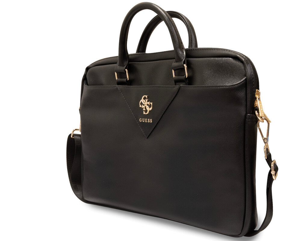 Torba na laptopa GUESS Triangle 4G elegancja styl ochrona laptop zamek podroze