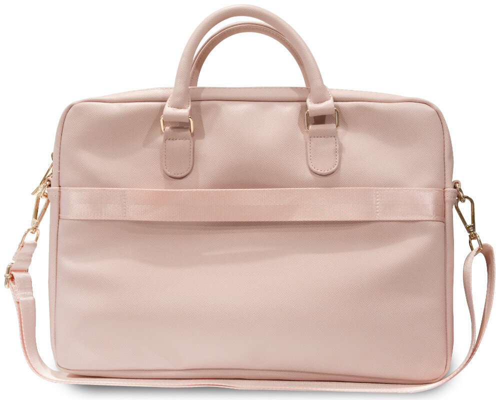 Torba na laptopa GUESS Triangle 4G elegancja styl ochrona laptop zamek podroze