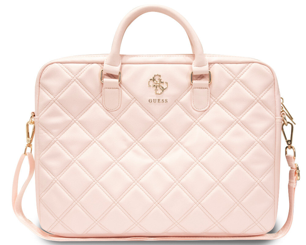 Torba na laptopa GUESS Quilted 4G torba design laptop ochrona