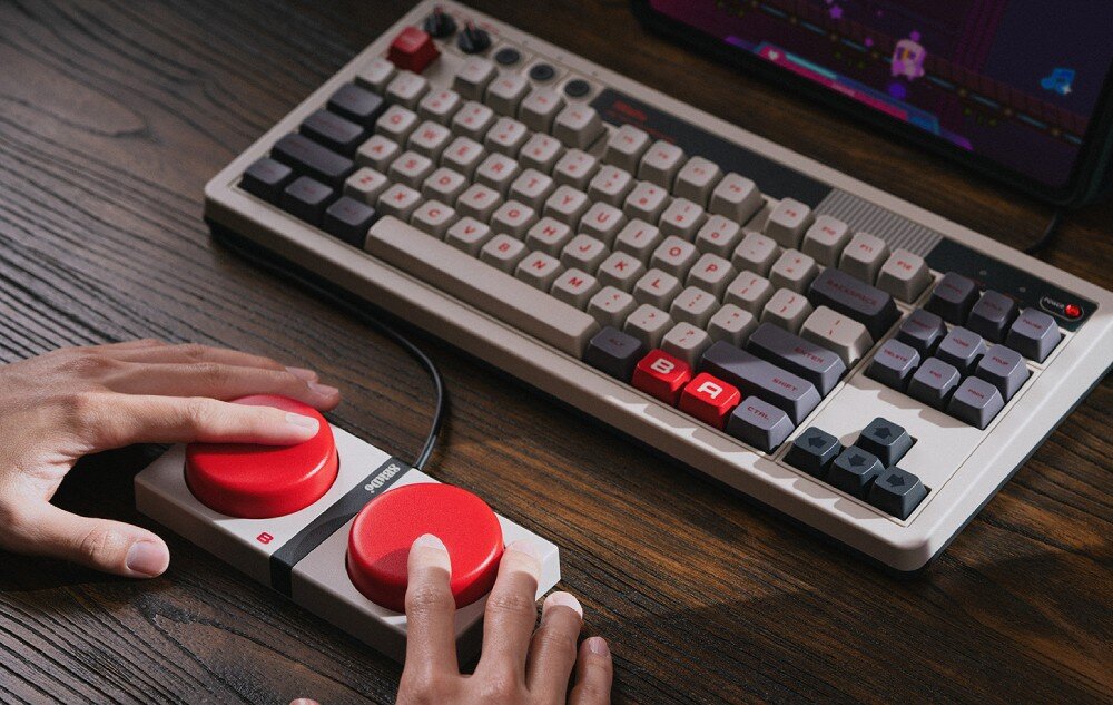 Klawiatura 8BITDO N Edition przyciski zestaw