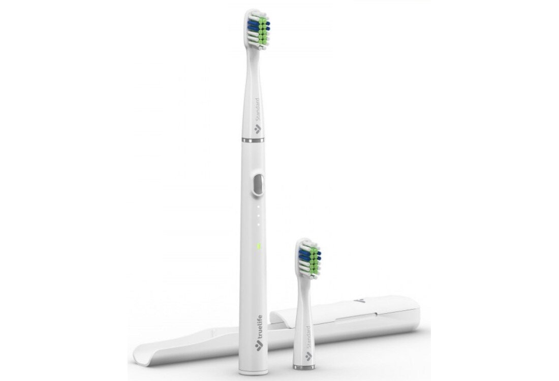 Szczoteczka soniczna TRUELIFE SonicBrush Slim20 Biały Długo bez ładowania Wbudowana bateria litowo-jonowa czas pracy kabla USB-A/USB-C