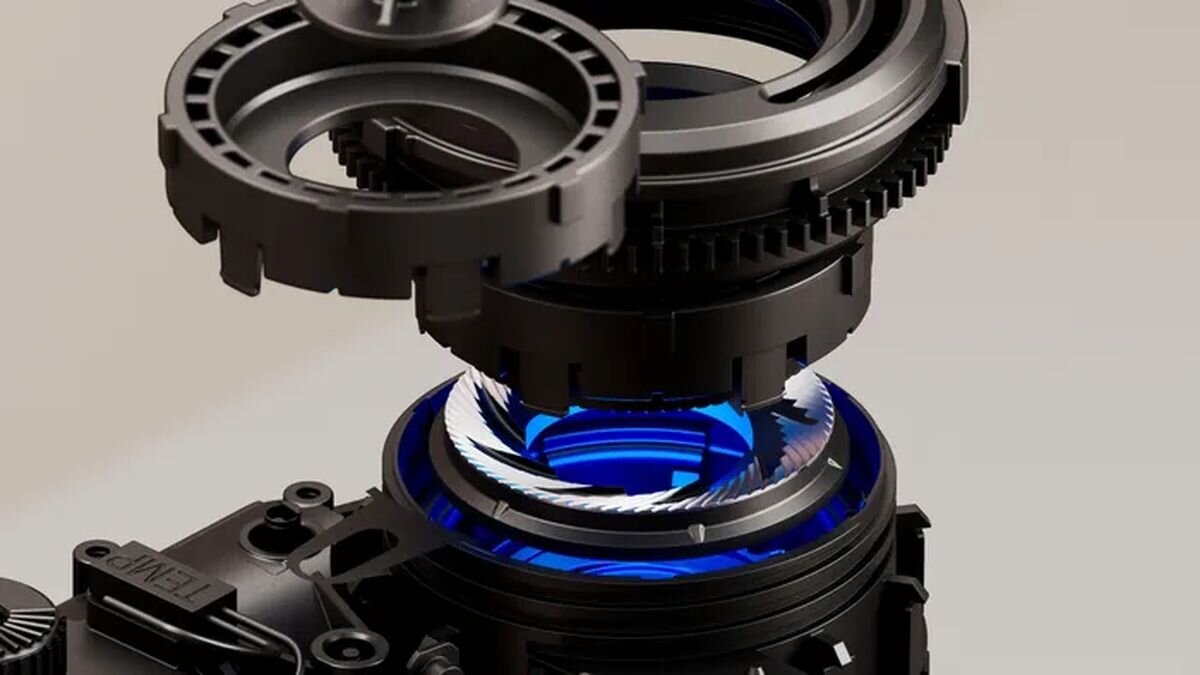 SIEMENS serii EQ900 Plus - zbliżenie na młynek